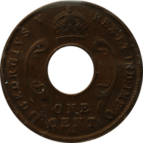 1 cent 1925 brytyjska afrykA WSCHODNIA B